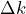 \Delta k