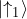 \ket{\uparrow_1}