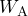 W_{\mathrm{A}}